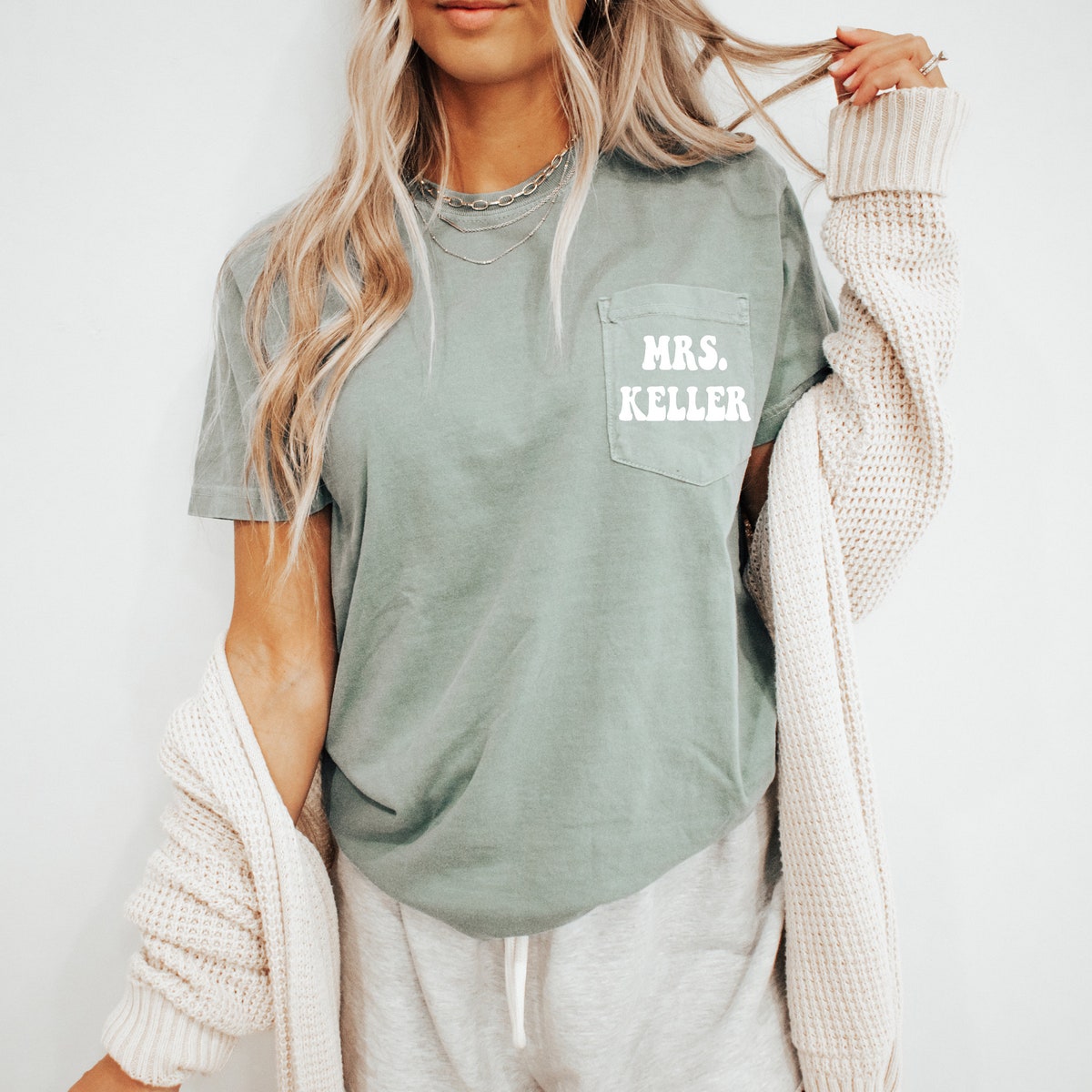 In My Wifey Era Shirt - Green/White