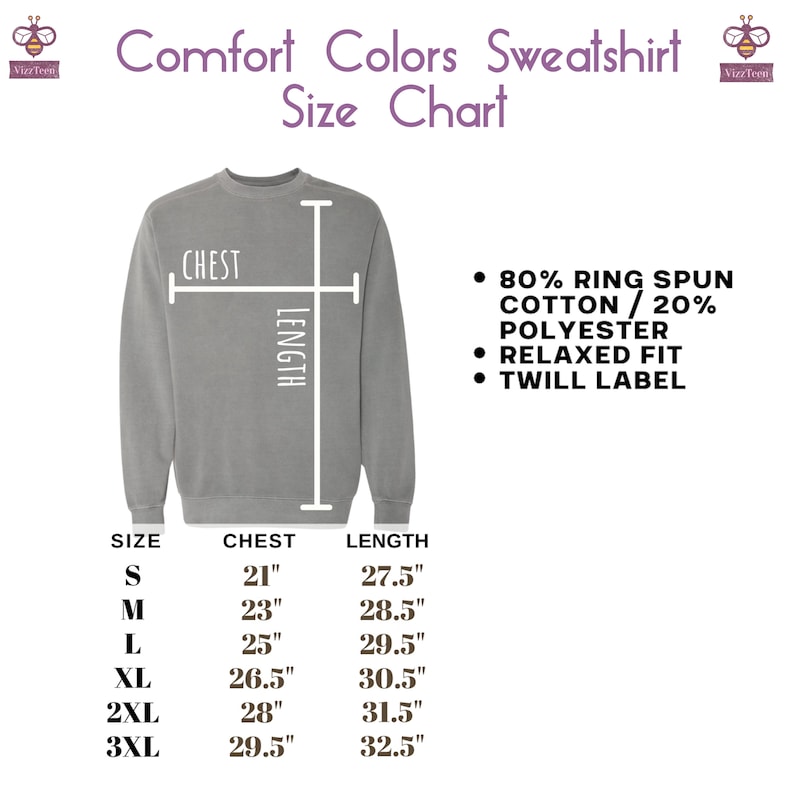 Comfort Colors Sweatshirt, Book Lover Sweatshirt, Gift for Book Lovers, Vintage Sweatshirt, Oversized Boho Sweatshirt for Women image 6