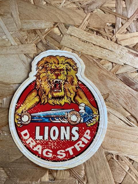 Lions Drag Strip - Etsy