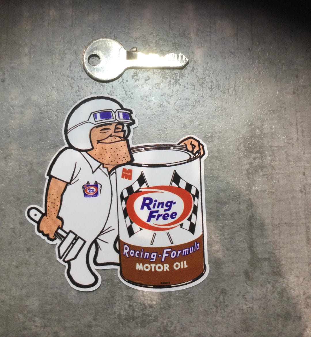 Ring Free Racing Formula Motor Oil Sticker - Etsy