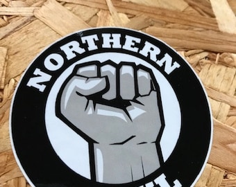 NORTHERN SOUL sticker mod scooter retro