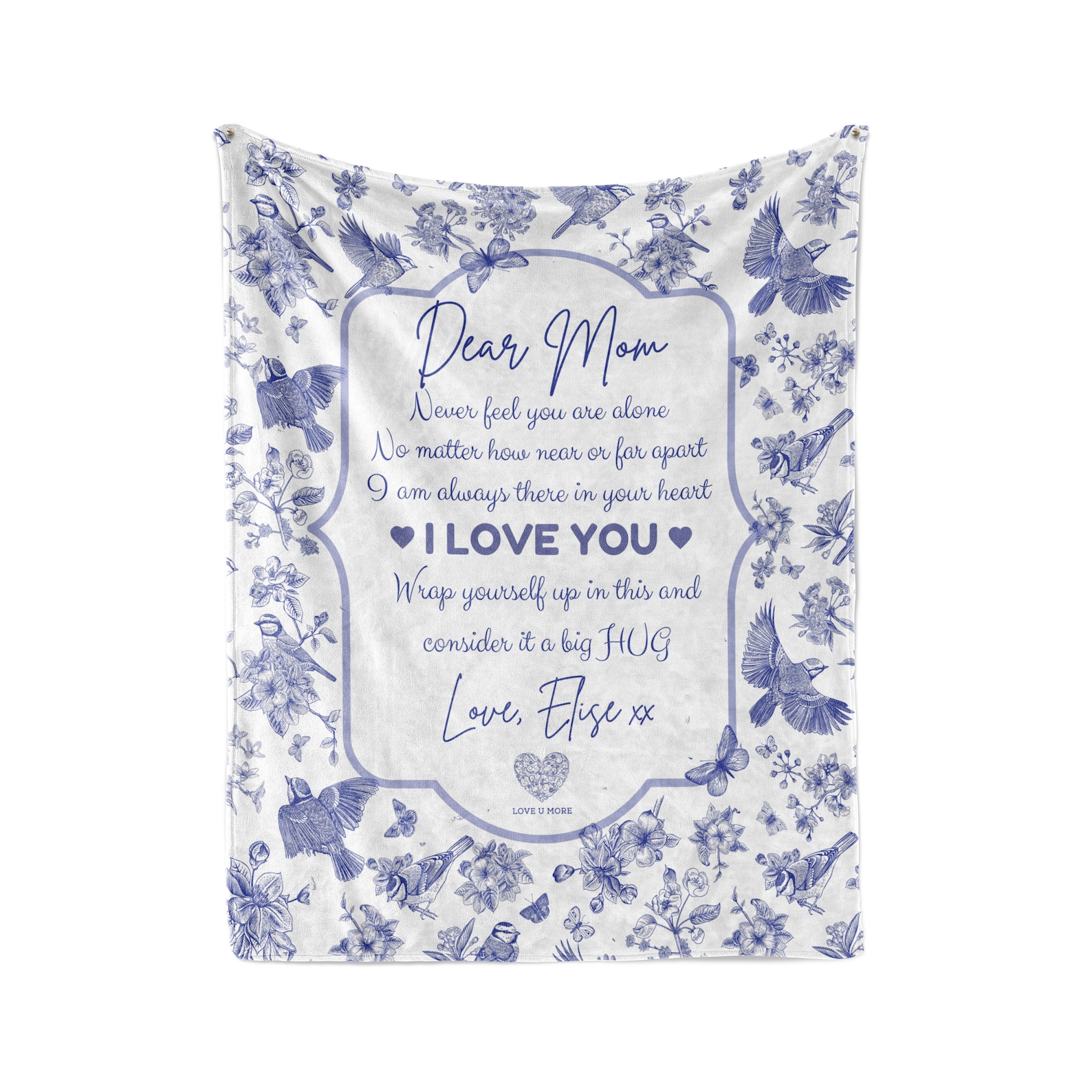 Mom Blanket Mother Day Blanket Personalize Gift for Mom Etsy