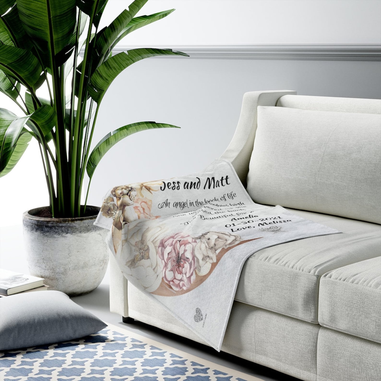 Sympathy Blankets Memorial Blankets Loss of a Child Gift Etsy