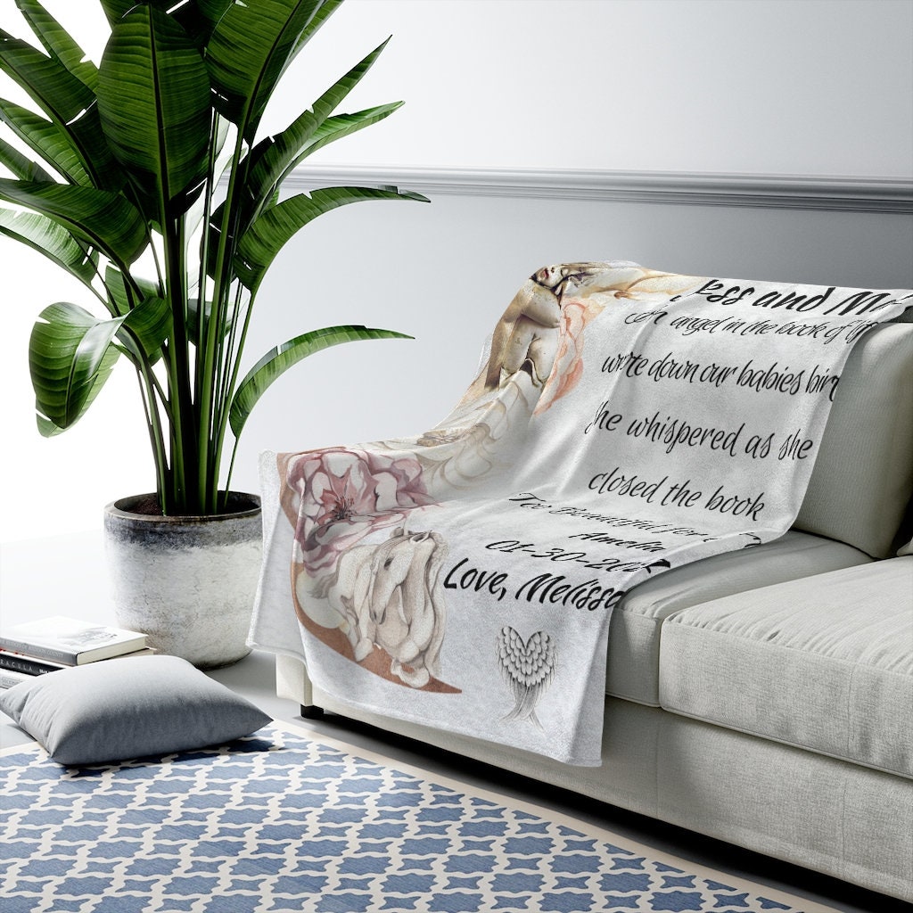 Sympathy blankets memorial blankets loss of a child gift Etsy