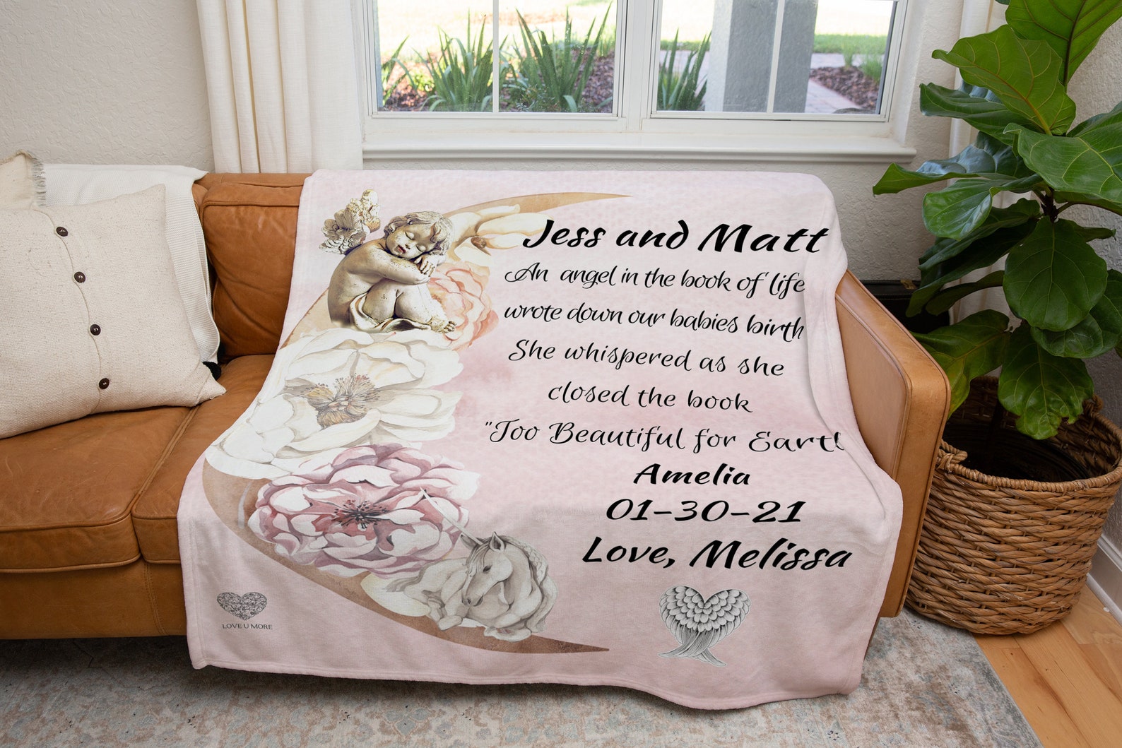 Sympathy Blankets Memorial Blankets Loss of a Child Gift Etsy