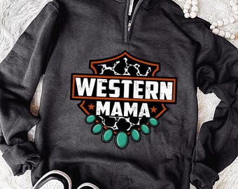 Western Mama Quarter Zip