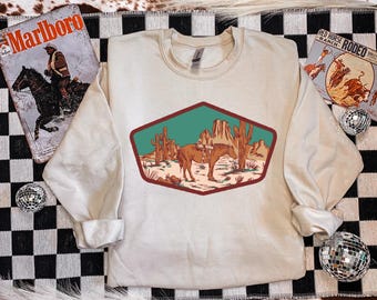 Cactus Clash Crewneck