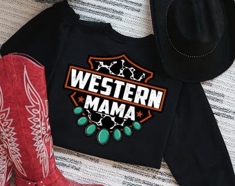 Western Mama Crewneck
