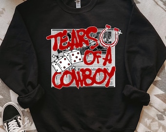 Tears Of A Cowboy Crewneck