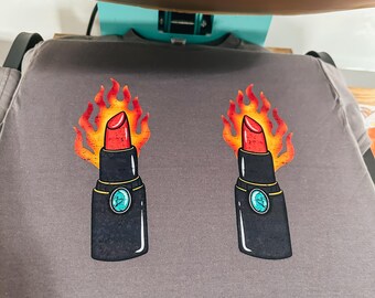 Spicy Lipstick Graphic Tee