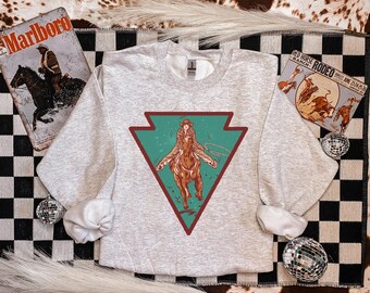 Ropin & Ranchin Crewneck