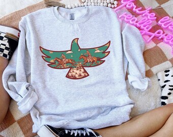 Western Wings Crewneck