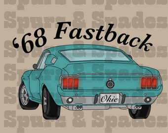 68 Fastback Digital Download
