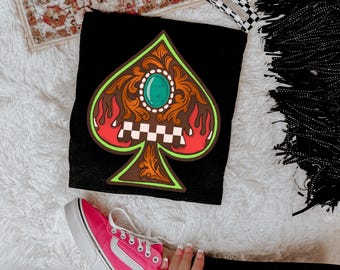 Tooled Spade Graphic Tee
