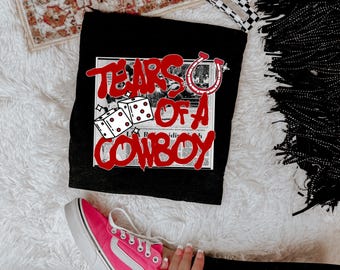 Tears Of A Cowboy Graphic Tee