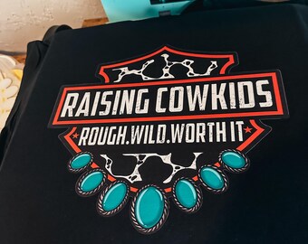 Raising Cowkids  Graphic Tee