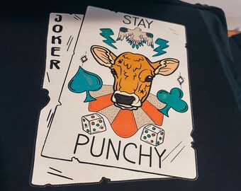 Punchy Cow Graphic Tee