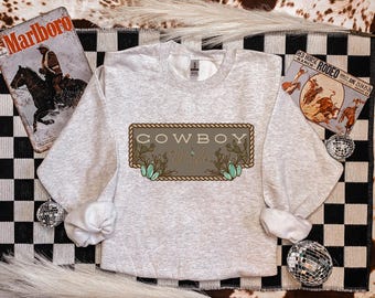 Cowboy Wife Crewneck