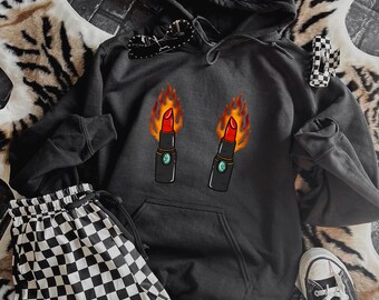 Spicy Lipstick Hoodie