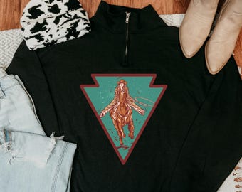 Ropin & Ranchin Quarter Zip