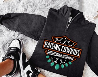 Raising Cowkids Quarter Zip