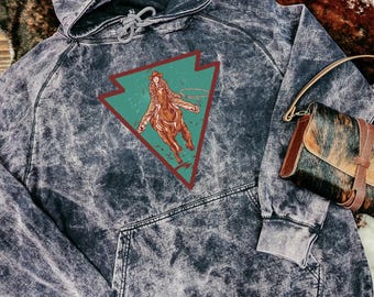 Ropin & Ranchin Mineral Washed Hoodie