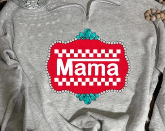 Off The Wall Mama Quarter Zip