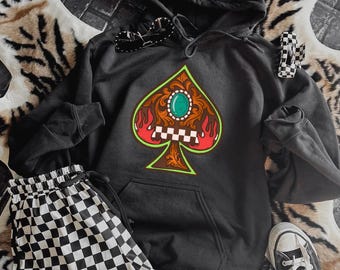 Tooled Spade Hoodie