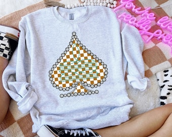 Boot Top Spade Crewneck
