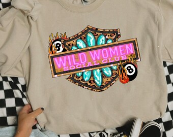 Wild Women Social Club Crewneck