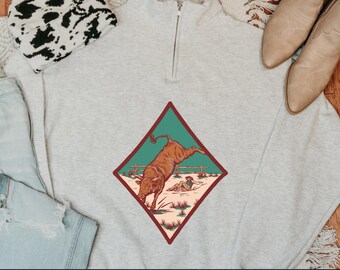 Eight Seconds Short Quarter Zip