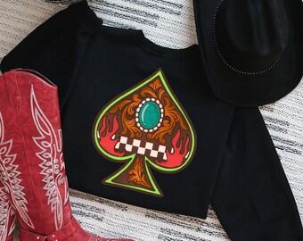 Tooled Spade Crewneck