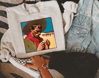 Cowboy Love Letters Crewneck
