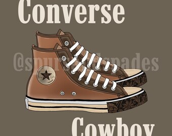 Chuck Cowboy Digital Download | Western PNG
