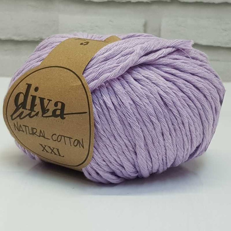 Diva XXL recycled cotton yarn bulky cotton yarn perfect for Etsy
