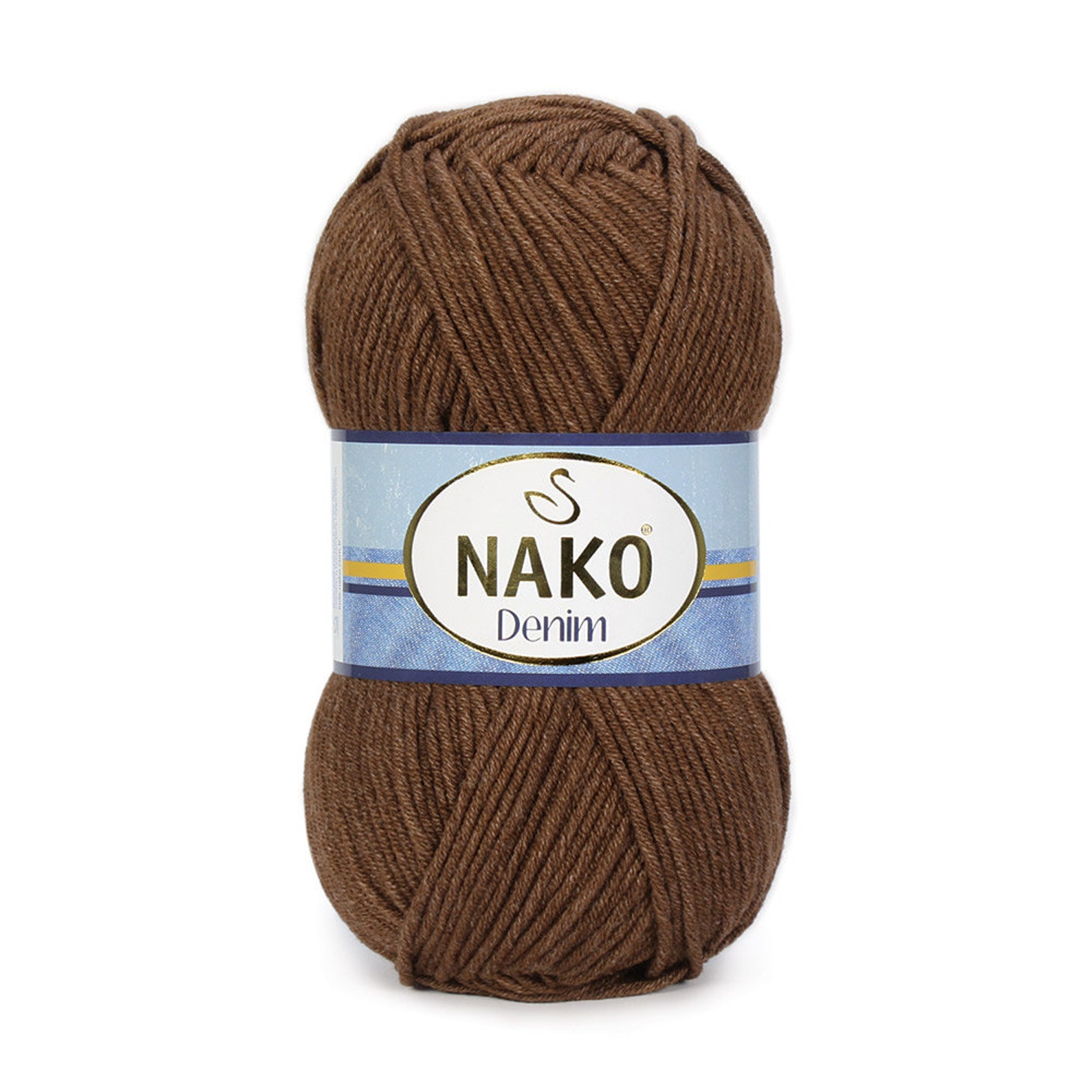 NAKO Denim cotton acrylic blend yarn soft crochet yarn Etsy