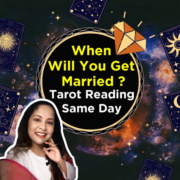 Quand vais-je me marier? | Quand vais-je épouser le tarot | Quand vais-je me fiancer? | Tarot Lecture | Le même jour