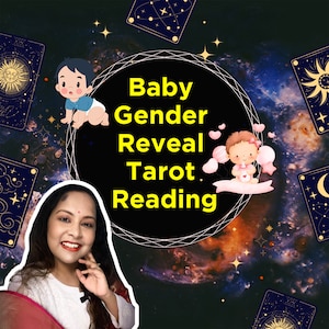 Gender Reveal Tarot | Geslachtsvoorspelling baby | Tarotlegging | Dezelfde dag