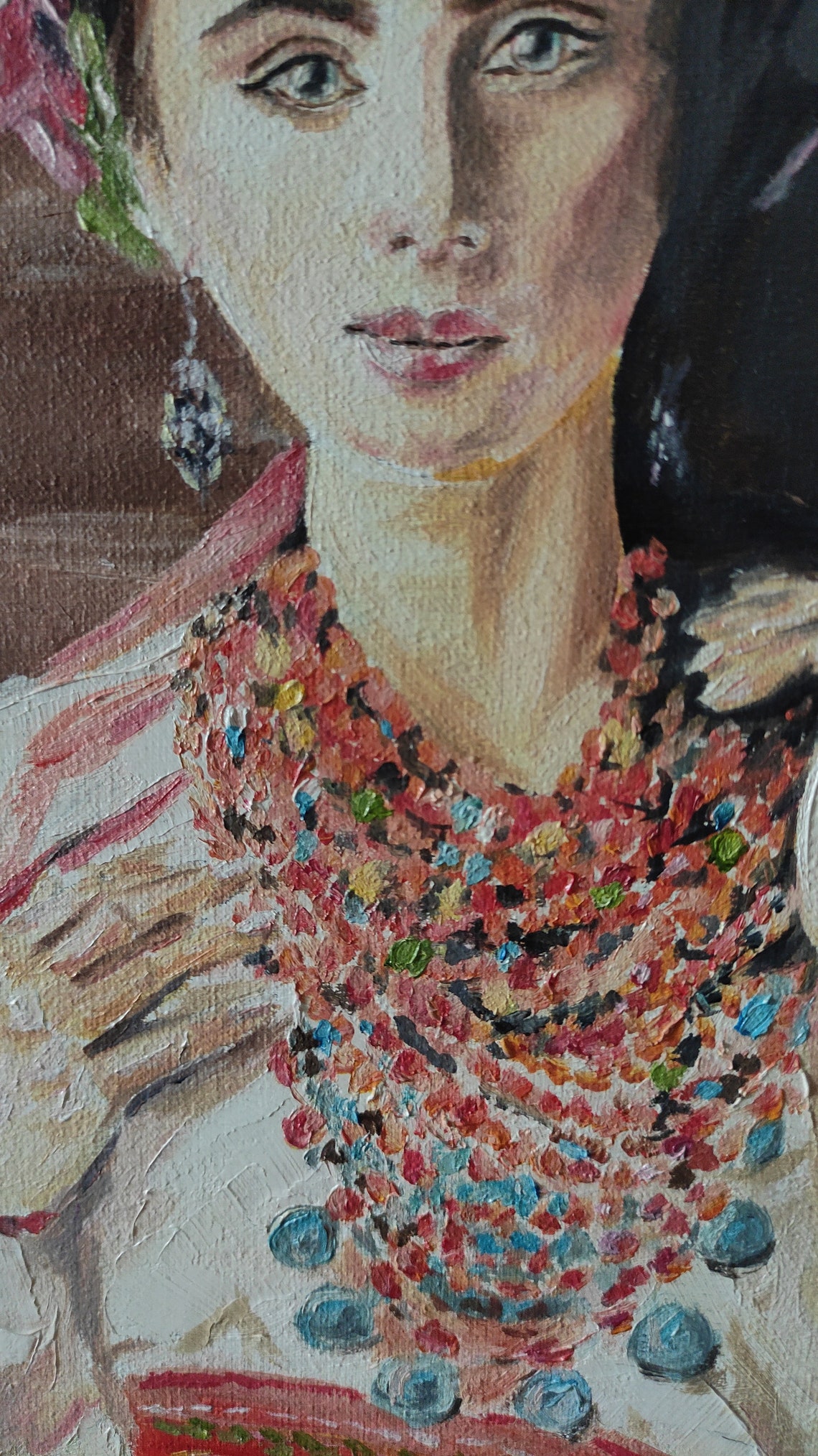 Ukrainian Painting Ukrainian Art Ukrainian Woman With Etsy