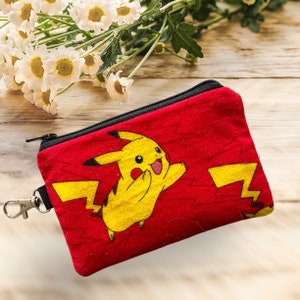 Sac à fermeture éclair enfant garçon fille adulte, pochette pour pièce de monnaie, porte-monnaie, flanelle, languette ajoutée ou fermoir pivotant, cadeau garçon fille fils