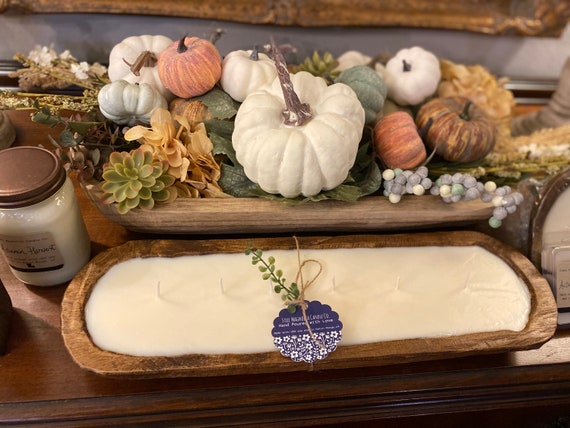 Wonderful Holiday Scents! Farmhouse Dough Bowl Candles