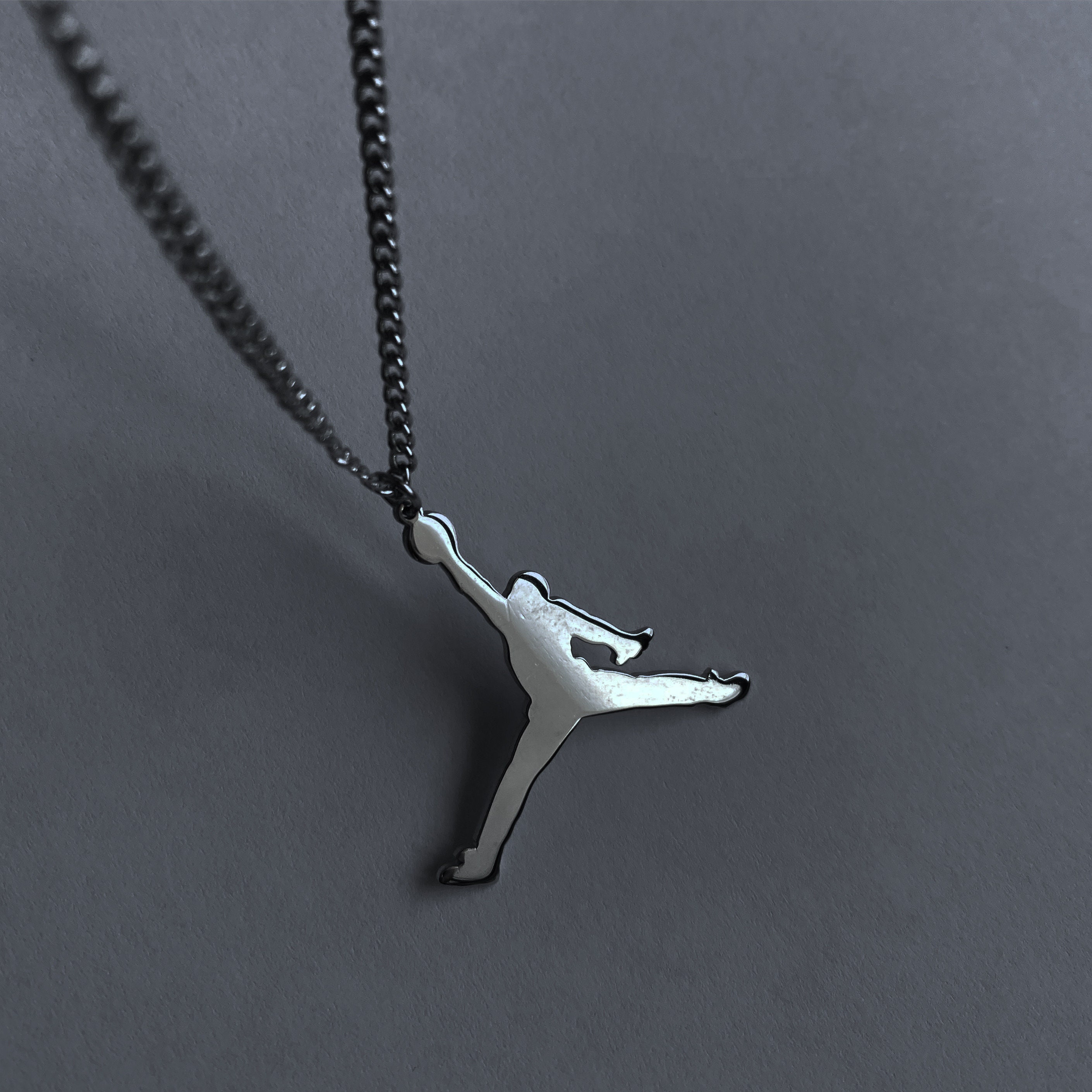 925 Sterling Silver Jordan Necklace Etsy India