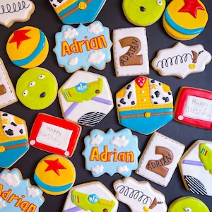 Custom cookies. Sugar cookies. 1 dozen cookies. Toy Story