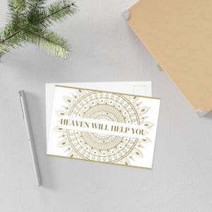 Heaven Will Help You - Postcard