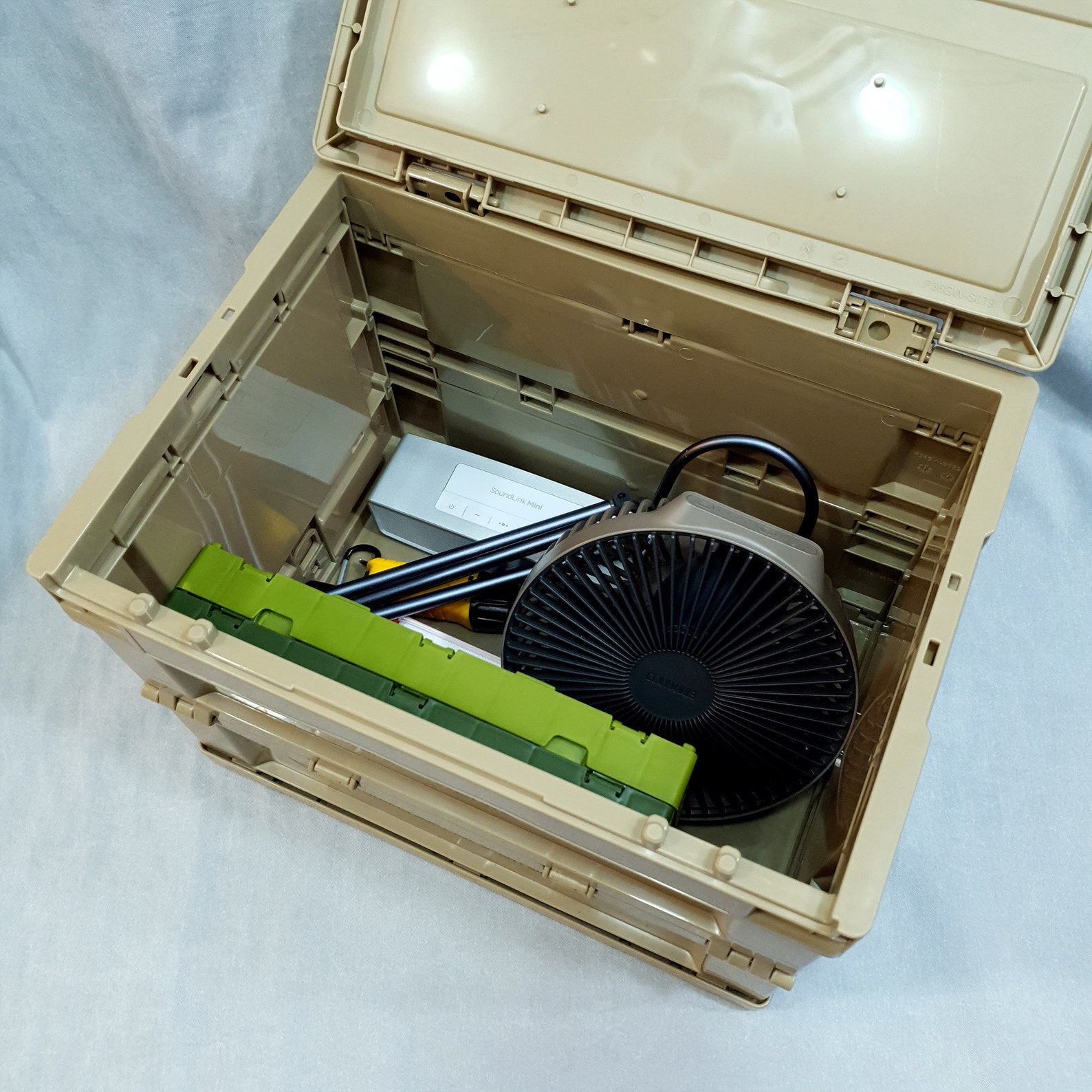 Foldable Storage Crate Box Stackable PP Box for Camping and Etsy