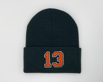 Philadelphia Flyers Kevin Hayes 13 KPH Port And Company Winter Hat Beanie.