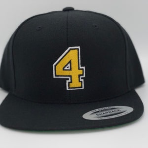 Boston Bruins Bobby Orr 4 ORR Yupoong SnapBack Hat.