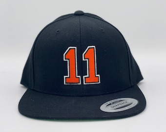 Philadelphia Flyers Travis Konecny 11 TK Yupoong SnapBack Hat