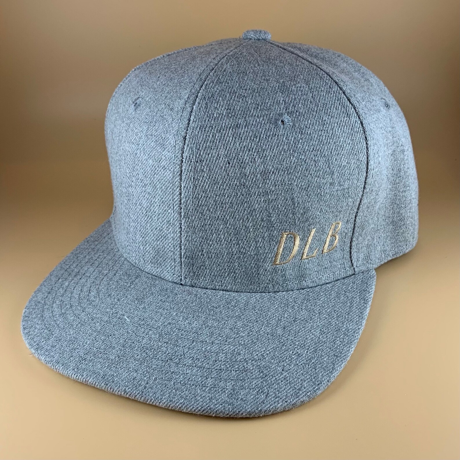 Matching Father/Son FlatBilled Hats with Custom Initials Etsy