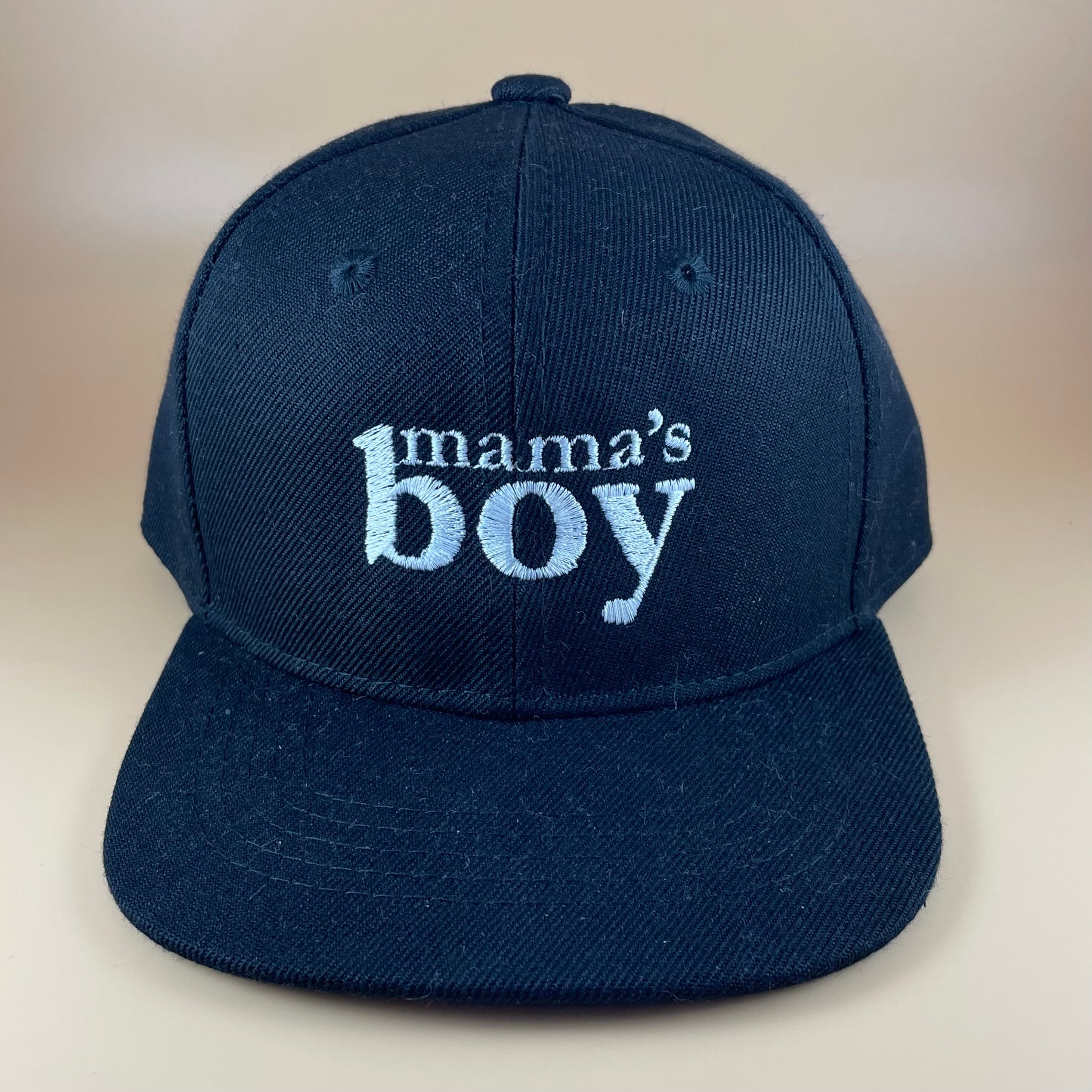 Mama's Boy Baby/Toddler FlatBilled Hat with Optional Etsy